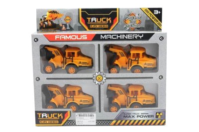 4PCS PULL BACK CONSTRUCTION CAR  - HP1054233