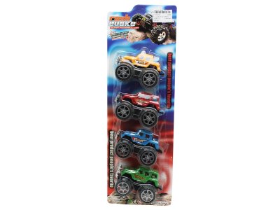 PULL BACK CAR 4PCS - HP1054529