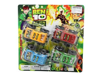 PULL BACK CAR 4PCS - HP1054531