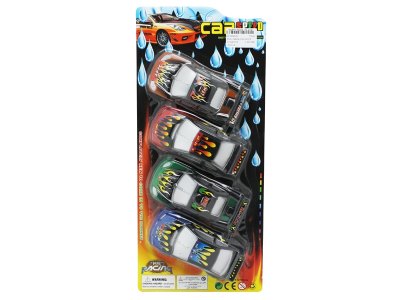 PULL BACK CAR 4PCS - HP1054533