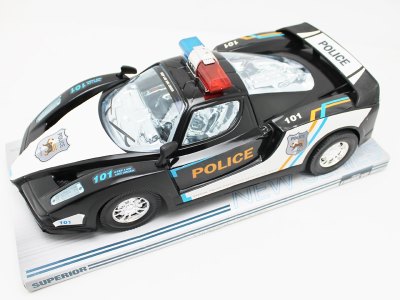 FRICTION POLICE CAR BLUE/BLACK - HP1054794