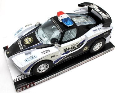 FRICTION POLICE CAR BLUE/BLACK - HP1054795