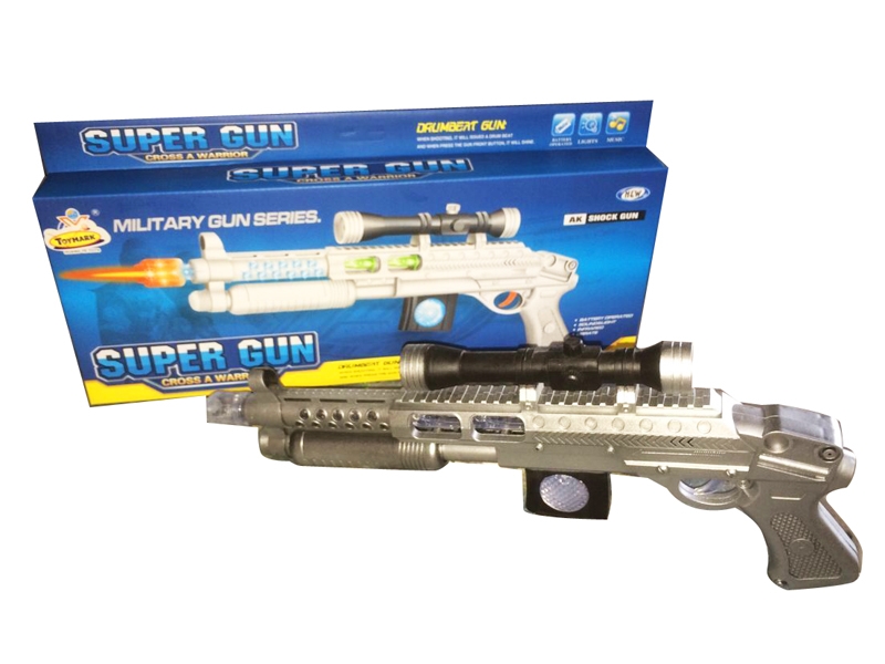 GUN W/FLASH & SOUND - HP1054835