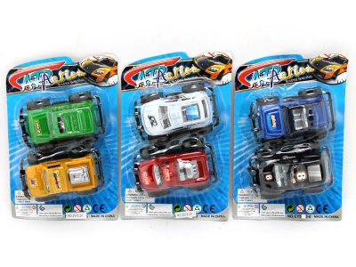 PULL BACK CAR 2PCS 3ASST - HP1054842
