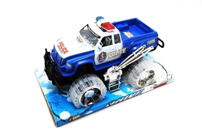 FRICTION POLICE CAR W/ LIGHT & MUSIC  - HP1054914