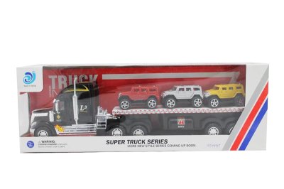 FRICTION TRUCK W/LIGHT&MUSIC RED/BLACK/BLUE - HP1054957