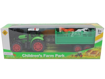 FRICTION FARMER CAR  RED/GREEN - HP1054978