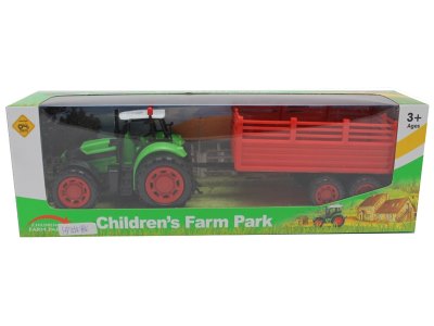 FRICTION FARMER CAR  RED/GREEN - HP1054984