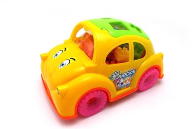 BLOCK CAR W/MUSIC& LIGHT 39PCS - HP1055054