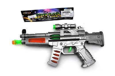 FALSH GUN W/LIGHT & MUSIC INCLUDED BATTERY - HP1055151