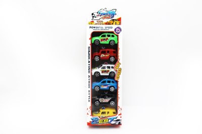 6PCS SOLID PULL BACK CAR  - HP1055215