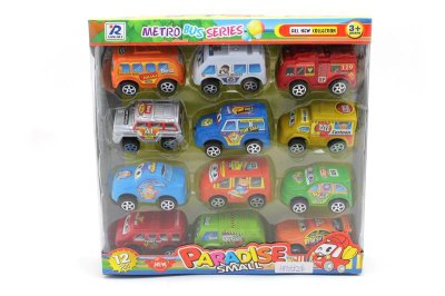 12PCS PULL BACK CAR - HP1055216