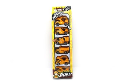 6PCS PULL BACK CONSTRUCTION CAR  - HP1055256