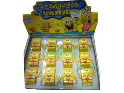 WIND UP JUMP ROPE SPONGE BOB 12PCS/DISPLAY BOX - HP1055336