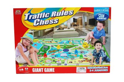 TRAFFIC RULES CHESS CARPET - HP1055416