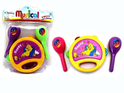 MUSICAL INSTRUMENT，1 TAMBOURINE,2 HAMMERS - HP1055535