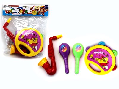MUSICAL INSTRUMENT，1 TAMBOURINE,2 HAMMERS，1 SAXOPHONE - HP1055536