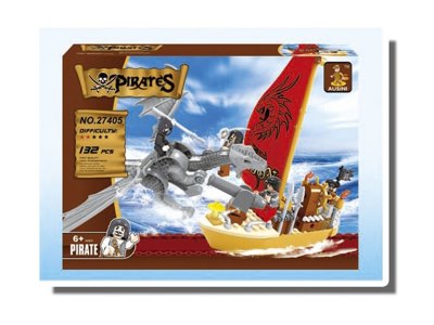 132PCS PIRATE SERIES BLOCK  - HP1056025