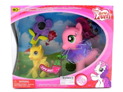 PONY W/LIGHT & MUSIC (INCLUDED BUTTON CELL) 2COLOR - HP1056565