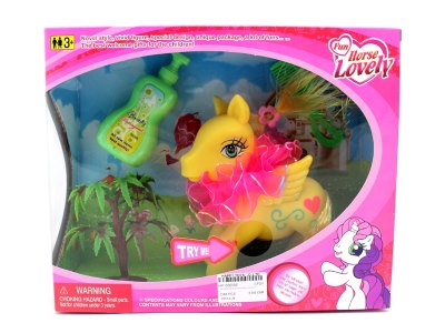 PONY W/LIGHT & MUSIC (INCLUDED BUTTON CELL) 2COLOR - HP1056566