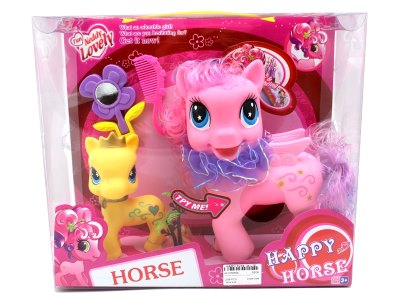 PONY W/LIGHT & MUSIC (INCLUDED BUTTON CELL) 2COLOR - HP1056568