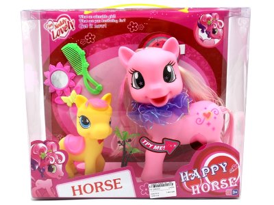 PONY W/LIGHT & MUSIC (INCLUDED BUTTON CELL) 2COLOR - HP1056569