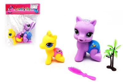 VINYL HORSE SET 2COLOR  - HP1056574
