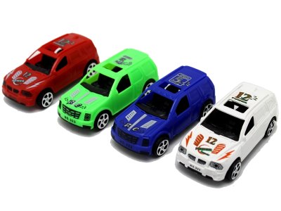 4PCS PULL BACK CAR  - HP1056650