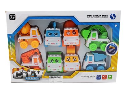 8PCS PULL BACK CONSTRUCTION CAR - HP1056667