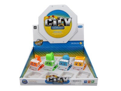 PULL BACK CONSTRUCTION CAR 12PCS DISPLAY BOX - HP1056668
