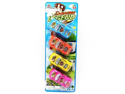 4PCS PULL BACK CAR 6COLOR - HP1056796