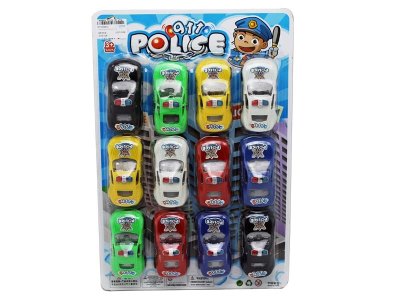12只装回力警车 6色混装 - HP1056833