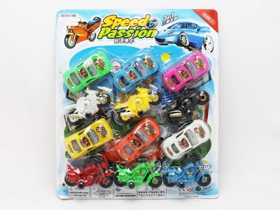 12只装回力车+摩托车 - HP1056837