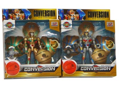TRANSFORMATIVE BASKETBALL W/LIGHT & MUSIC GOLD/SILVER - HP1056843