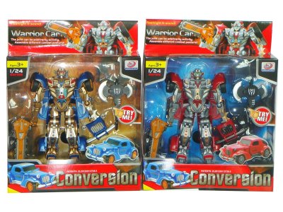 TRANSFORMATIVE CAR W/LIGHT & MUSIC RED/BLUE - HP1056856