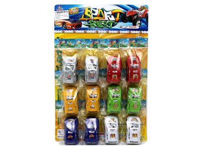 PULL BACK CAR 12PCS - HP1057635