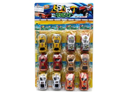 PULL BACK CAR 12PCS - HP1057636