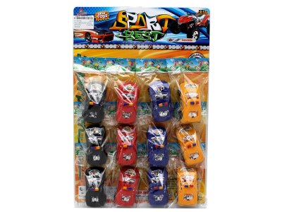 PULL BACK CAR 12PCS - HP1057641