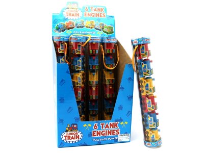 PULL BACK CARTOON TRAIN  12PCS DISPLAY BOX - HP1057659