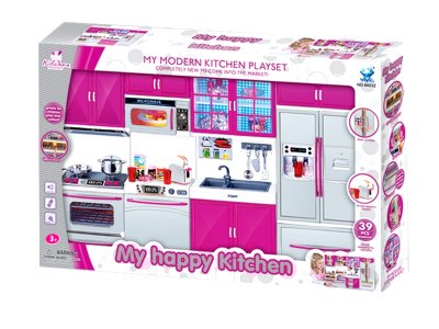 COOKING SET W/LIGHT & MUSIC & 2*AAA BATTERIES - HP1057762
