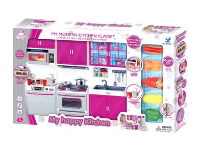 COOKING SET W/LIGHT & MUSIC & 2*AAA BATTERIES - HP1057775