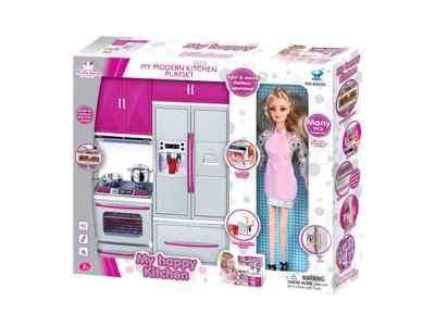 FREEZER & OVEN W/LIGHT & MUSIC & 2*AAA BATTERIES - HP1057782