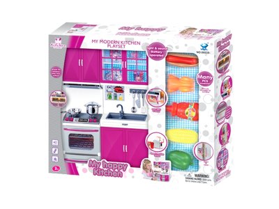 COOKING SET W/LIGHT & MUSIC & 2*AAA BATTERIES - HP1057788