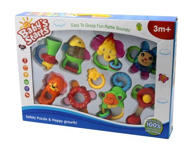 BABY RATTLE SET 8PCS - HP1057954