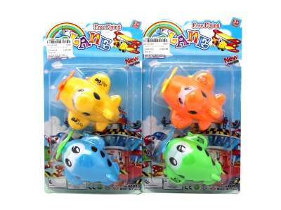 PULL BACK CARTOON PLANE 2ASST - HP1057955