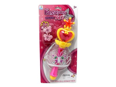 MAGIC STICK W/ACCESSORIES & FLASH & MUSIC NOT INCLUDED BATTERIES SET - HP1058002