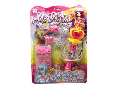 MAGIC STICK W/ACCESSORIES & FLASH & MUSIC NOT INCLUDED BATTERIES SET - HP1058003