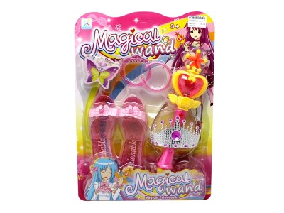 MAGIC STICK W/ACCESSORIES & FLASH & MUSIC NOT INCLUDED BATTERIES SET - HP1058012