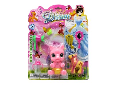VINYL HORSE W/ACCESSORIES  - HP1058304