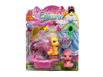 VINYL HORSE W/ACCESSORIES  - HP1058306